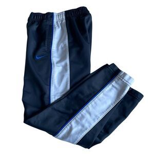 EUC Nike Youth Gray White Side Stripe Track Pants/Joggers - Size 6